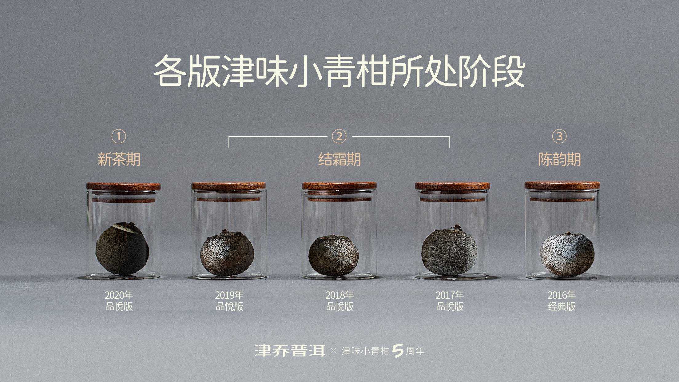 【动态】如何鉴赏不同年份小青柑？津味小青柑5周年全国预品开启